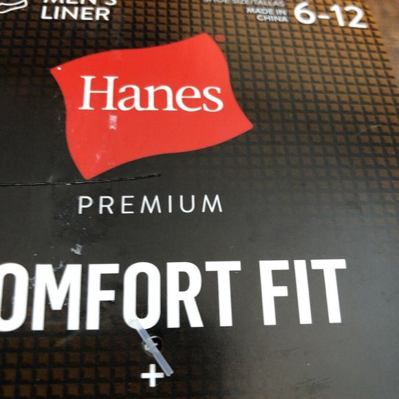 Hanes men’s premium cushioned liner 2 of four (4) socks in each pack total of 8 - Picture 6 of 8